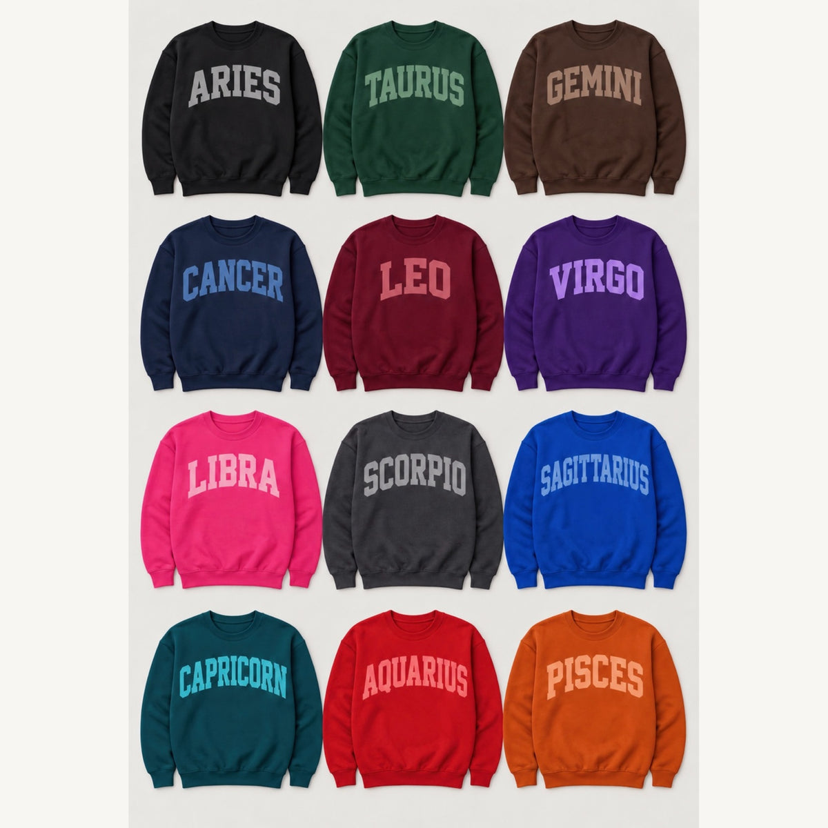 Zodiac Sweaters