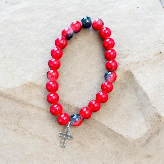 Men's Cross Bracelet
